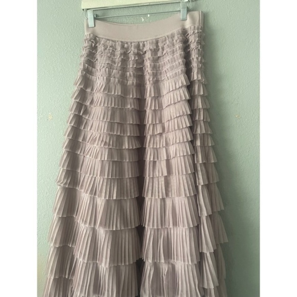 Lucky Brand Tulle Ruffle Maxi Skirt - Picture 8 of 9